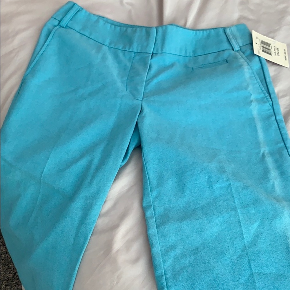 Light blue jeans that go to your knees